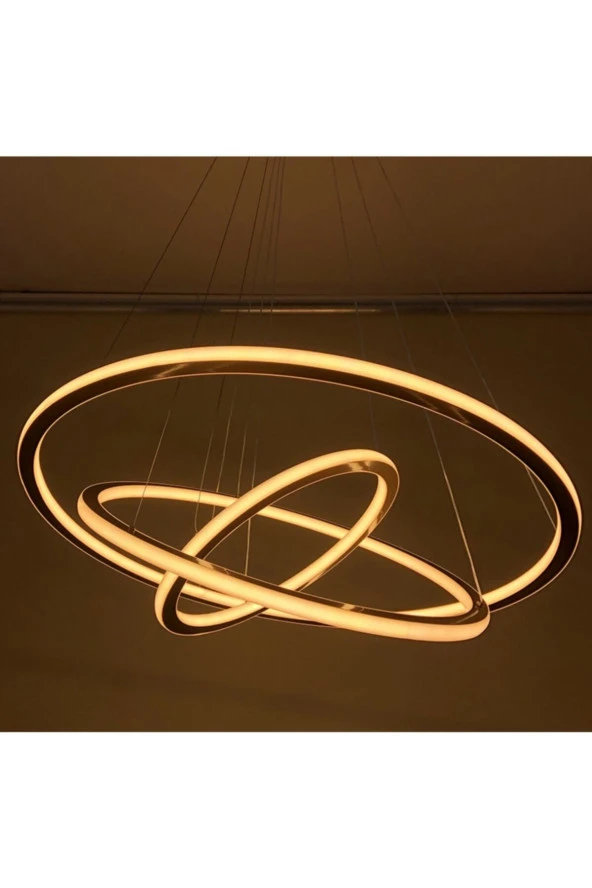 Voxlamp lighting solutions Sarkıt Led Avize Skygarden 80-60-40cm Üçlü Iç Dış *güçlü Aydınlatma*