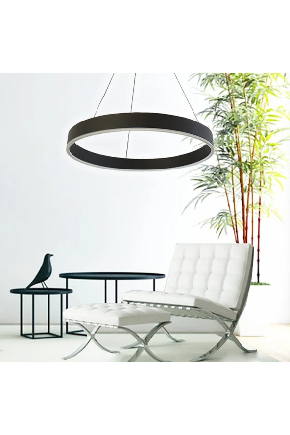 Voxlamp lighting solutions Sarkıt Led Avize Ultra Slim Ring 60cm