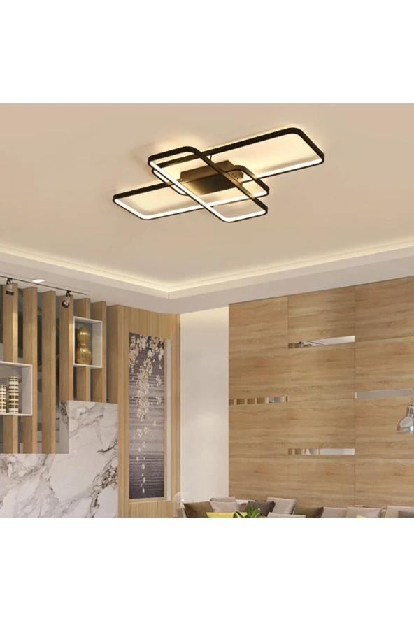Voxlamp lighting solutions Tavan Led Avize Oblong Mini Plafonyer 87*60cm 60*20cm*3ad.