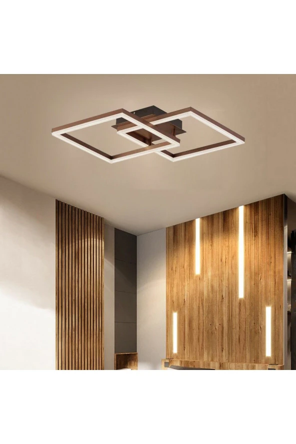 Voxlamp lighting solutions Tavan Led Avize Twinsque Plafonyer 45x45-45x45cm