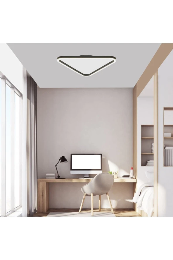 Voxlamp lighting solutions Tavan Led Plafonyer Avize Plafonia Üçgen Ø60cm