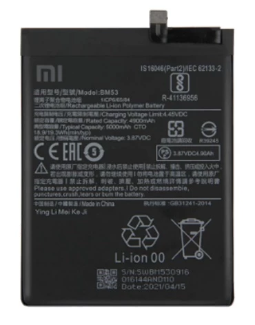 Xiaomi Mİ 10T PRO - BM 53 - Batarya Pil Sıfır Orijinal