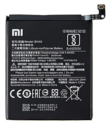 Xiaomi Redmi NOTE 8T  - BN 46 - Batarya Pil Sıfır Orijinal ürün görseli 1