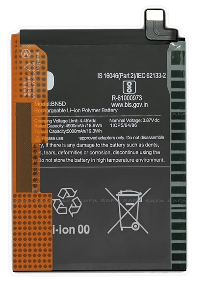 Xiaomi Redmi NOTE 11 - BM 5D - Batarya Pil Sıfır Orijinal ürün görseli 1