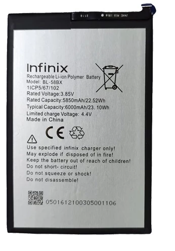 Infinix HOT 9 PLAY Batarya Pil Sıfır Orijinal ürün görseli 1