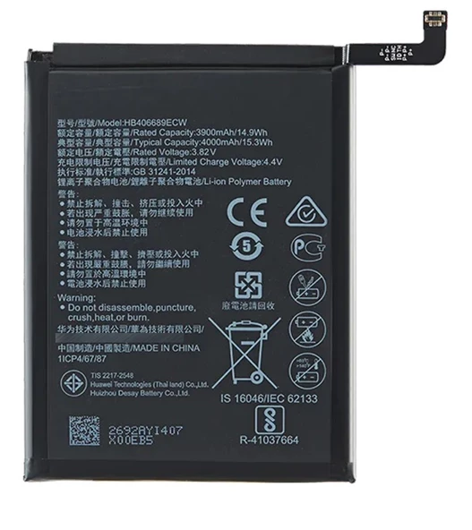 Huawei Uyumlu P40 Lite E Batarya Pil Sıfır Orijinal