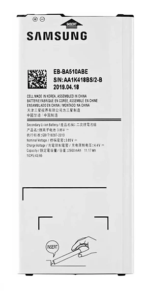 Samsung Galaxy A5 - 2106 - SM-A510 Batarya Pil Sıfır Orijinal