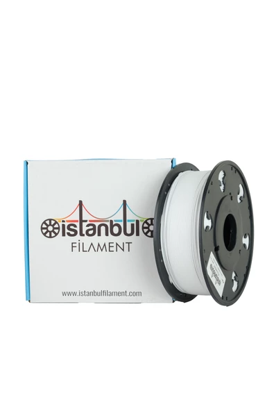 M02 PLA+ BEYAZ-WHiTE  İSTANBUL FİLAMENT 1 KG ÇAP 1,75mm ± 0,05 MM