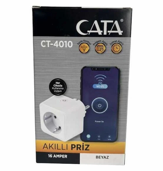 Cata Ct-4010 Wifi Akıllı Priz - 1