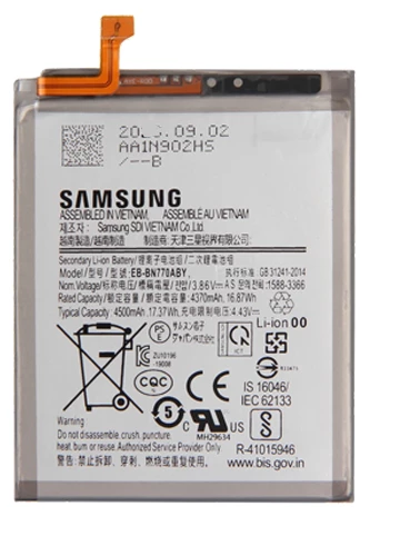 Samsung Galaxy NOTE 10 LİTE- SM-N770 -  Batarya Pil Sıfır Orijinal