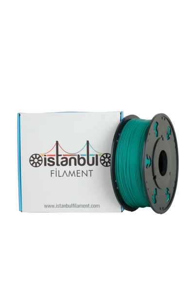 M08 PLA+ YEŞİL-GREEN İSTANBUL FİLAMENT 1 KG ÇAP 1,75mm ± 0,05 MM (3D YAZICI KARTUŞU) BAMBU LAB UYUMLU