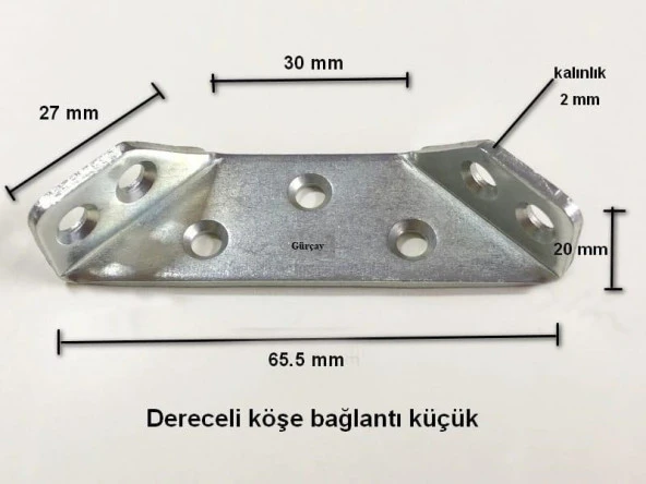 Dereceli Köşe Bağlantı Aparatı - 8 Adet - 2