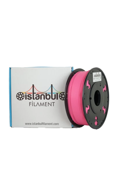 M20 PLA+ PEMBE-PiNK İSTANBUL FİLAMENT 1 KG ÇAP 1,75mm ± 0,05 MM (3D YAZICI KARTUŞU) BAMBU LAB UYUMLU