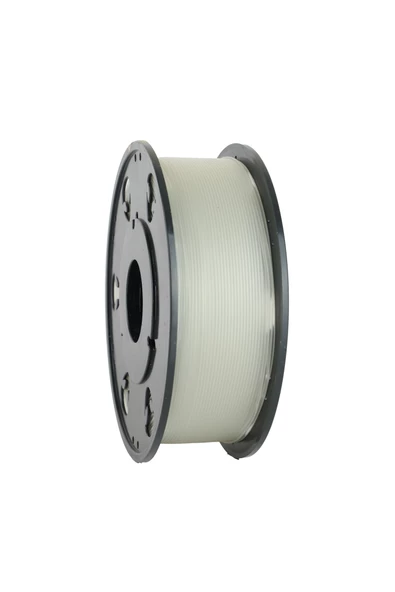 M01 PLA PLUS ŞEFFAF-NATURAL 1 KG ÇAP 1,75mm ± 0,05 MM (3D YAZICI KARTUŞU) BAMBU LAB UYUMLU - 3