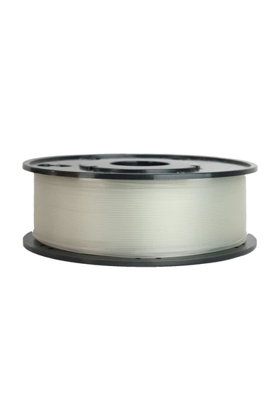 M01 PLA PLUS ŞEFFAF-NATURAL 1 KG ÇAP 1,75mm ± 0,05 MM (3D YAZICI KARTUŞU) BAMBU LAB UYUMLU - 2