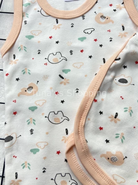 %100 Pamuk Yumuşacık Şortlu Pijama Takımı (881MxsoOMw6BF) - 11