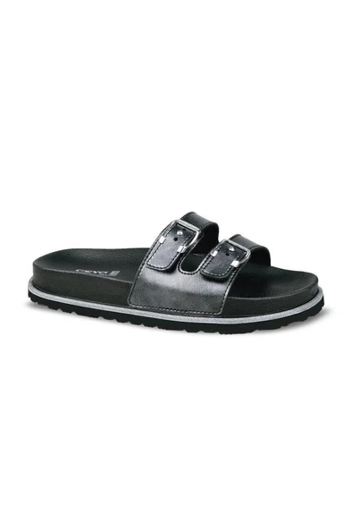 Ceyo 9990-Z2 Anatomik Taban Kadın Terlik Siyah 36-40