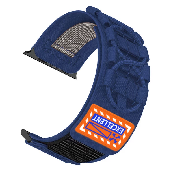 Watch 40mm KRD-112 Orbital Örgülü Halat Tasarımlı Naylon Kumaş Hasır Kordon - Resim 5