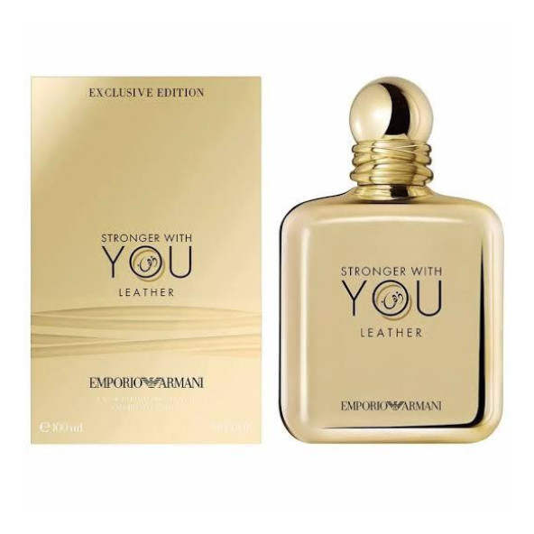 Emporio Armani Stronger With You Leather Edp Erkek Parfüm 100 Ml