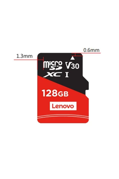 Lenovo K105 128 GB Micro SDHC Hafıza Kartı SD Adaptör Dahil - 2