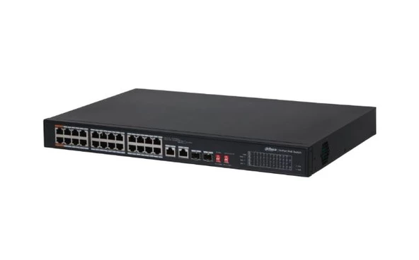 DAHUA PFS3226-24ET-240 24 PORT 24XFE-2XGE-2X1GE/SFP 240W Hİ-POE SWİTCH ürün görseli