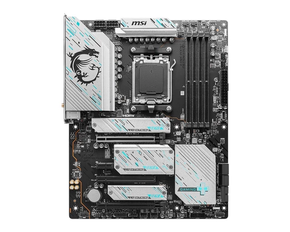 MSI X670E GAMING PLUS WIFI DDR5 7800+(OC)MHz ATX AM5 - 2