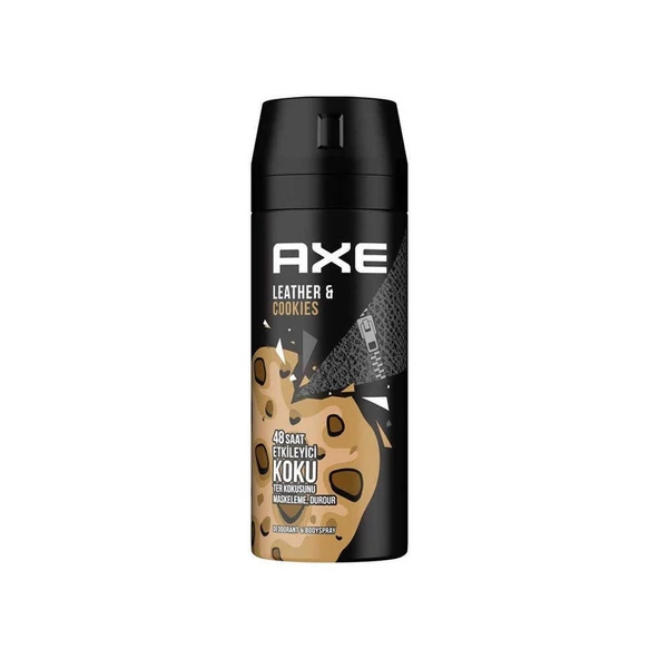 Axe Leather & Cookies Vücut Spreyi Deodorant 150ml ürün görseli
