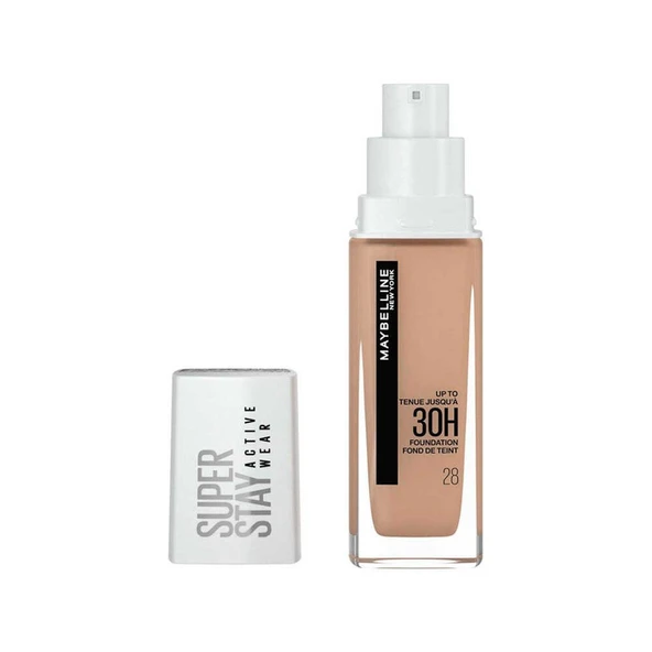Maybelline Super Stay Active Wear 30H Foundation 30ml No28 Soft Beige ürün görseli