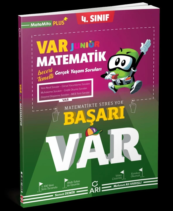 ARI YAYINCILIK VAR Junior Matematik Soru Bankası 4. Sınıf