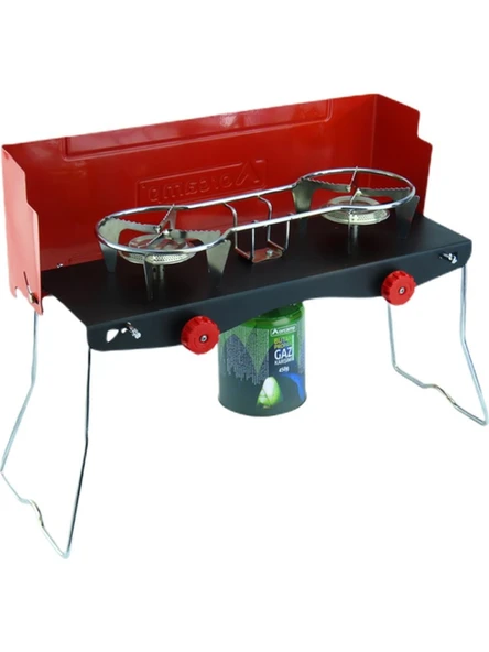 Orcamp K-629 Katlanabilir Ayaklı Ikili Kamp Ocak (TEŞHİR) - 2