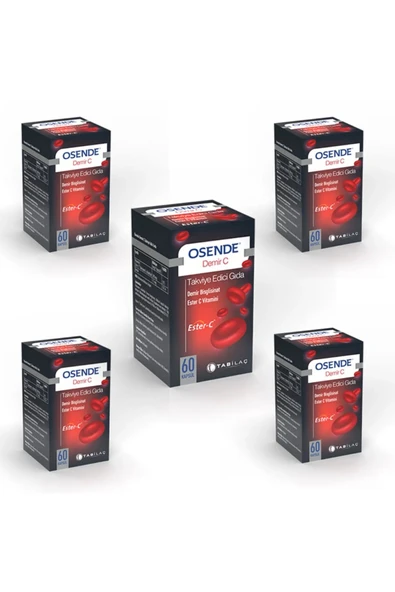 Osende Demir C 60 Kapsül 5 Adet