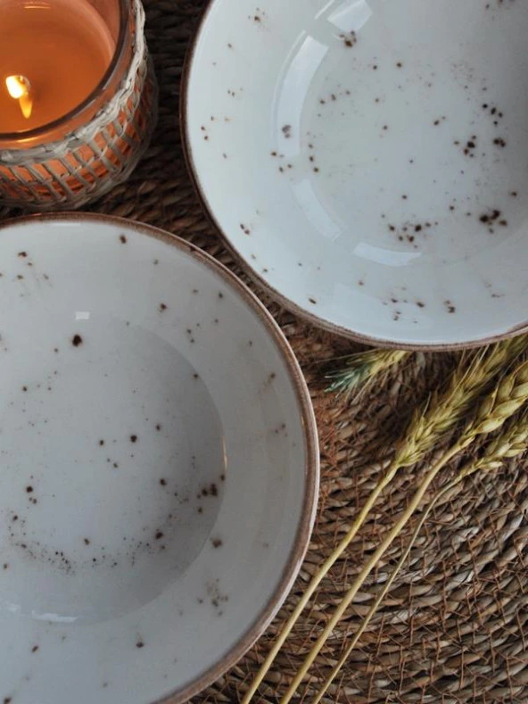 Sipahi Karem Porselen 2 li Kase 16 cm - 2