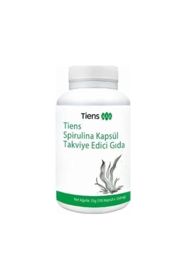 Tiens Sipirulina Organik Tok Tutan Gıda Takvıyesı (100 Kapsül)