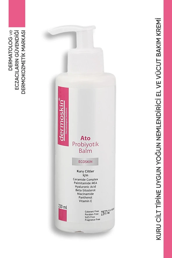 DERMOSKİN ATO PROBİYOTİK BALM - Resim 3