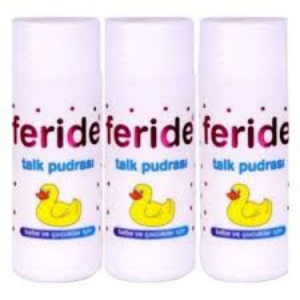 Feride Serpme Talk Pudrası 75 Gr. 3 Adet