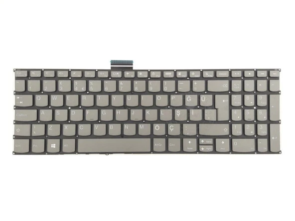 Lenovo ideaPad 3-15ITL6 (82H8) Notebook Klavyesi (Koyu Gri TR)
