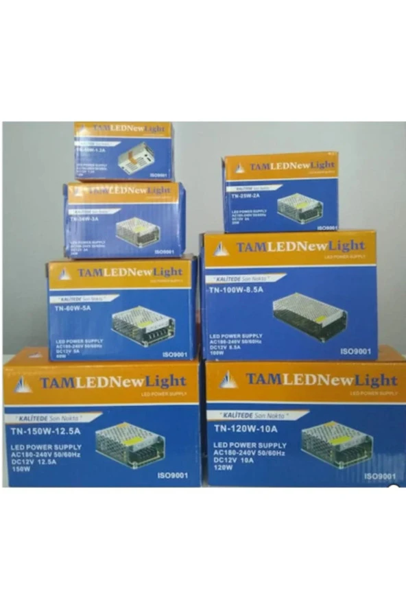 Tamled newlight 12v 8,5a Şerit Led Trafosu - 2