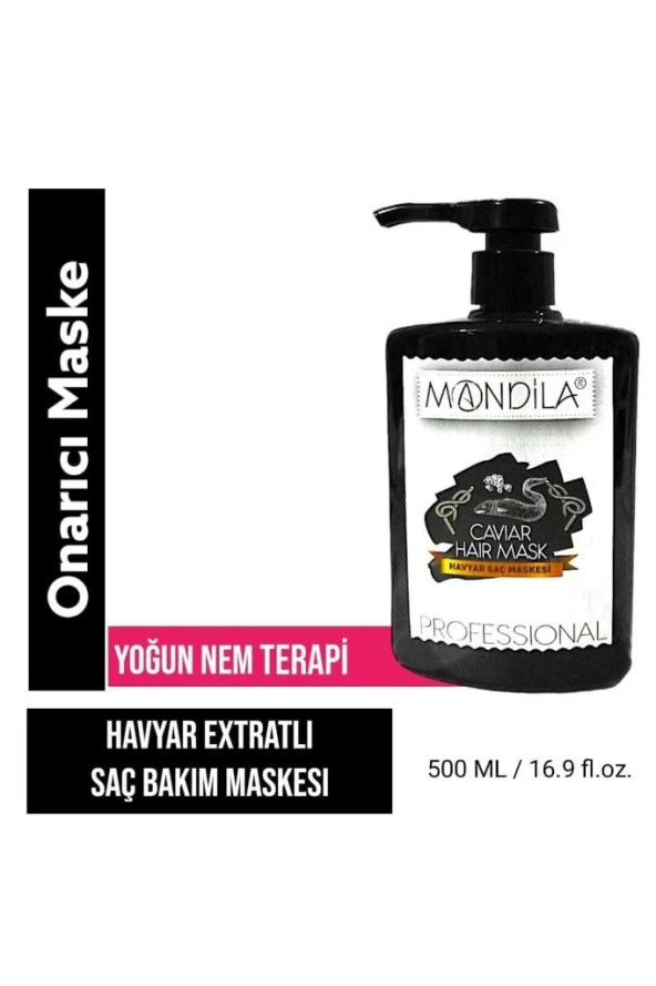 Mandila Havyar Özlü Saç Bakım Maskesi 500 Ml
