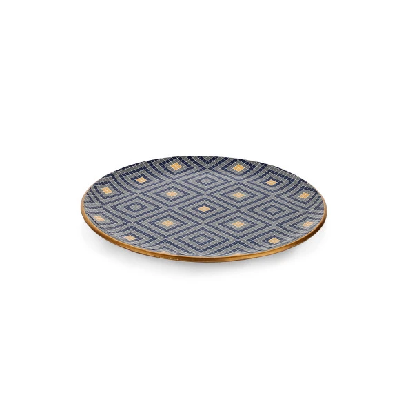 Schafer Mozaik Pasta Servis Seti 6 Parça-Lacivert - 2