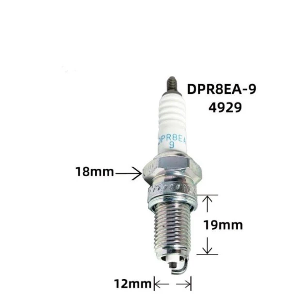 NGK Dpr8ea-9 Buji Cg Mondial Kn 150 Mondial Mg Xmax - 2