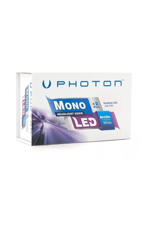 Photon H4 Mono Led Xenon Beyaz Far Ampulu Şimşek Etkili Zenon Uyumlu - Resim 3