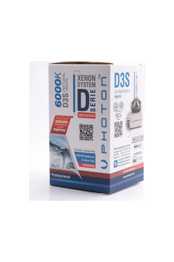 Photon D3s 6000k +%50 Fazla Işık Oem Ampul - Resim 3
