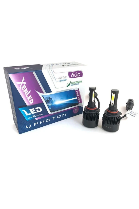 Photon Duo Seri 9005 (hb3) Led Headlıght (şimşek Etkili)