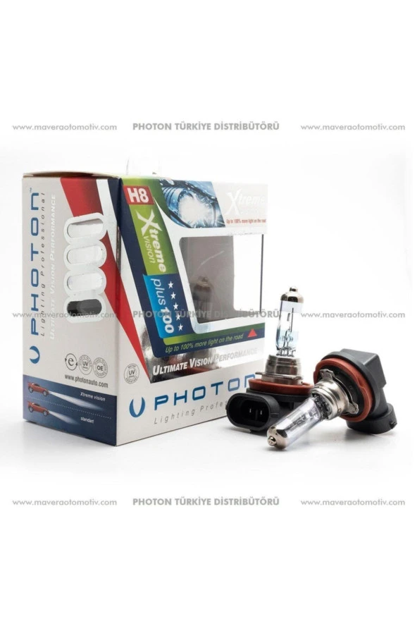 Photon H8 12v 35w Xtreme Vısıon +%100 Fazla Işık Serisi ürün görseli