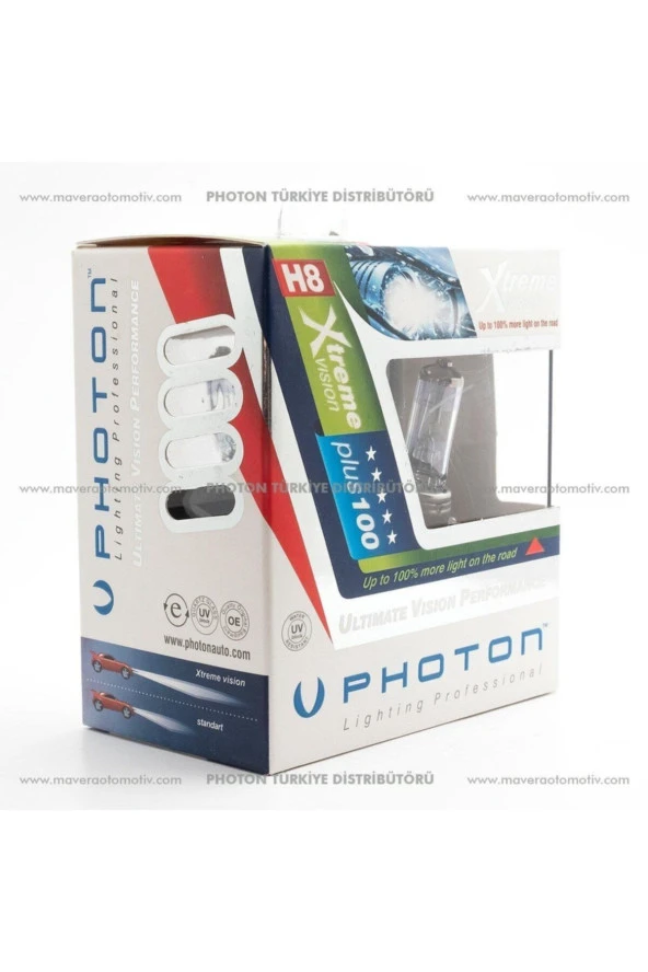 Photon H8 12v 35w Xtreme Vısıon +%100 Fazla Işık Serisi - Resim 3