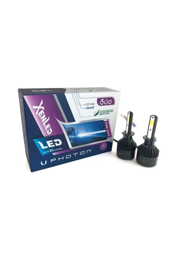 Photon Duo H1 12v Led Headlight ürün görseli