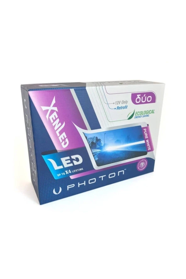 Fardoktoru Photon Duo Hb3 9005 12v Led Xenon Oto Ampulü - Resim 2