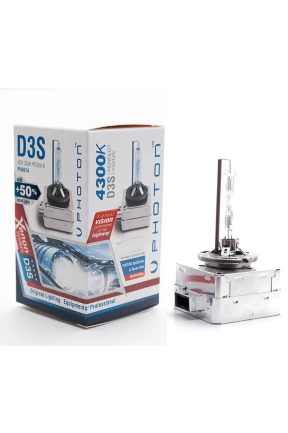 Fardoktoru Audı A5 Uyumlu Xenon Oto Ampulü Photon D3s 4300k 2011-2019 - Resim 2