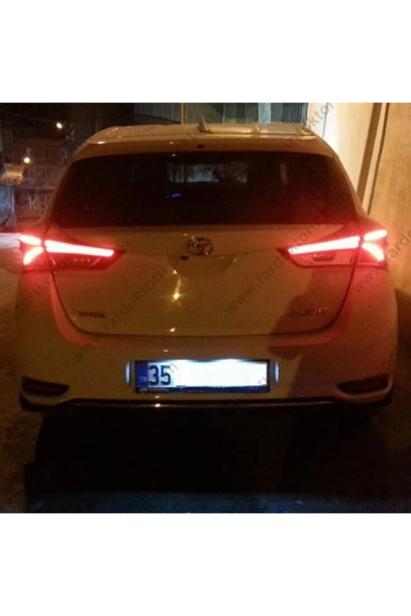 Fardoktoru Toyota Aurıs Led Plaka Lambası Aydınlatma Ampulü T10 W5w