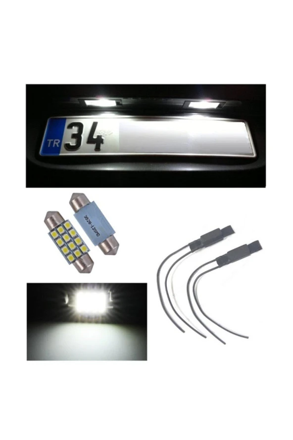 Fardoktoru Audi A3 (1996-2003) Led Plaka Aydınlatma Ampul Seti